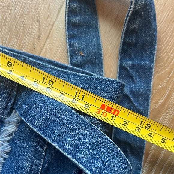 Madewell 00 Denim Wrap Mini Skirt in Denim Blue - Picture 4 of 11